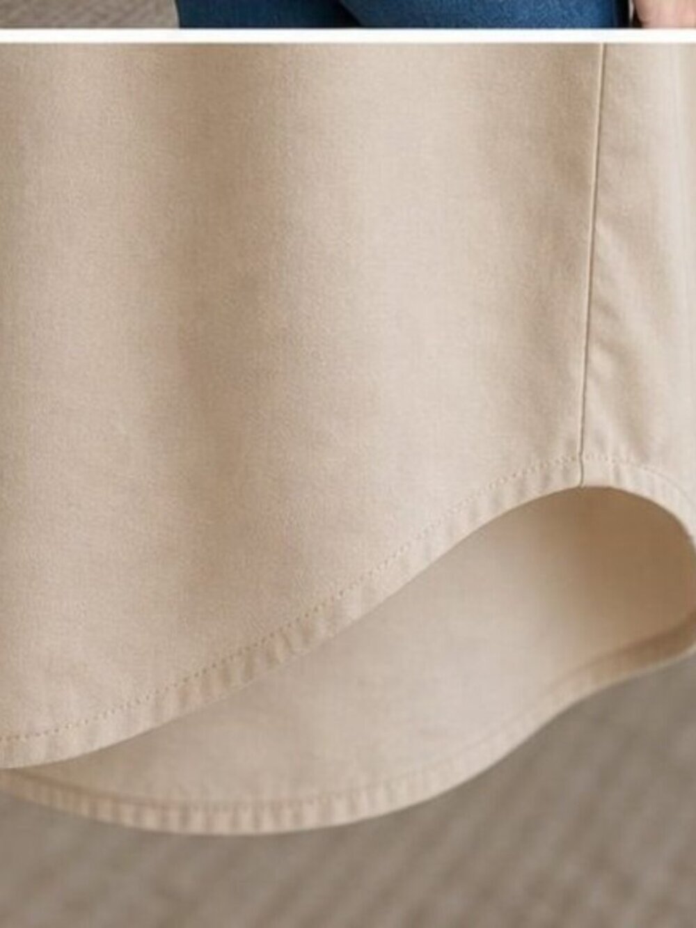 Sand Ruffle Blouse - Picture 6 of 6